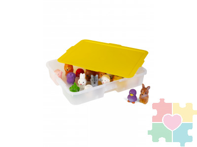 Набор животных. 21 шт в системе хранения Игротека