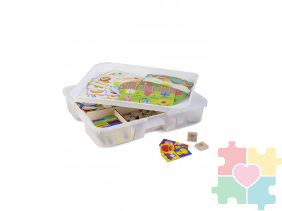 Комплект универсальных настольных игр О чем мечтают дети? В системе хранения Игротека