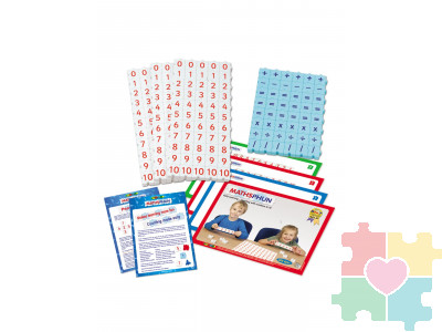 Обучающий конструктор Математика в цифрах, 213 деталей. В системе хранения Игротека