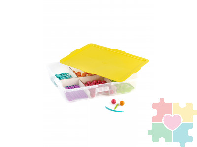 Обучающий конструктор Геометрические формы, 170 деталей. В системе хранения Игротека