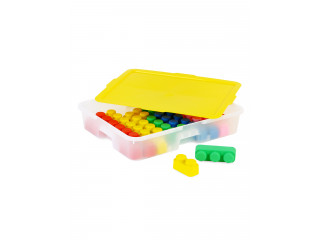 Мягкий конструктор Фантазер. 34 детали в системе хранения Игротека