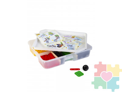 Конструктор Мультитехник. 552 детали в системе хранения Игротека