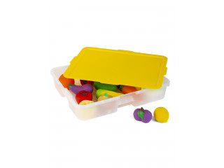 Комплект Фрукты-овощи / 16 шт в системе хранения Игротека