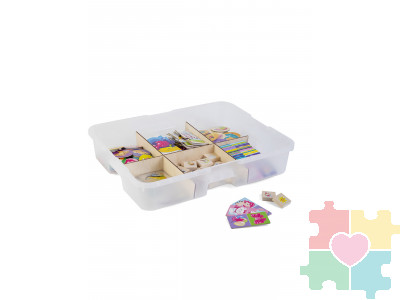 Комплект настольных игр О чем мечтают девочки? / в системе хранения Игротека