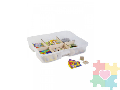 Комплект настольных игр Играю и изучаю / в системе хранения Игротека