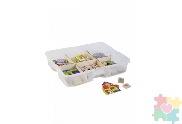 Комплект настольных игр Играю и изучаю / в системе хранения Игротека