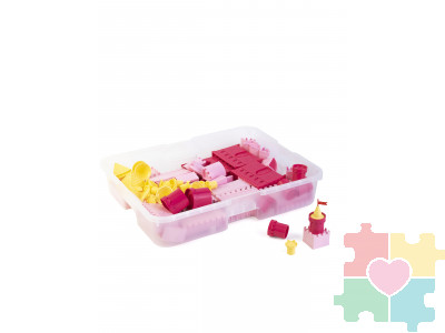 Конструктор Сказочный замок / 100 деталей в системе хранения Игротека