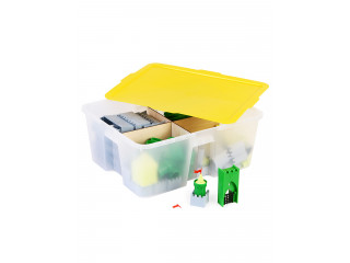 Конструктор Рыцарский замок / 200 деталей в системе хранения Игротека