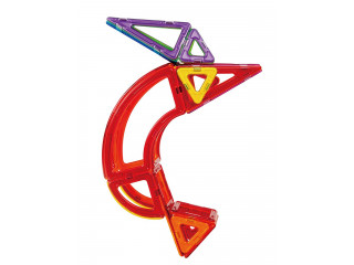 Магнитный конструктор Объёмная геометрия / 90 деталей в системе хранения Игротека