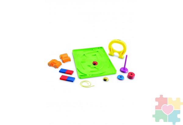 Стеллаж 520 с игровым комплектом Физика для детей 3-7 лет / система хранения Игротека