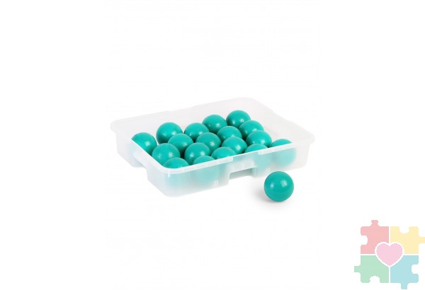Комплект резиновых мячей / 20 шт 75 мм в системе хранения Игротека