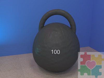 Детская игровая гиря