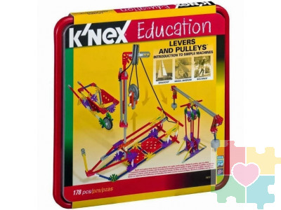 Конструктор образовательный K'NEX Education "Изучение основ машин: Рычаги и ролики"