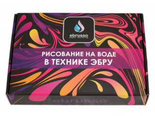 Портфель МАСТЕР №2 (Лоток А4, загуститель 50г,  краска 25 мл- 8 цветов, кисть, шило, бумага 10л., гребень, блестки декоративные  , инструкция с QR кодом на видеоурок)