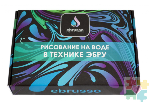 Портфель ПРОФИ  (Лоток  А4, загуститель 50г,  краска 25 мл -10 цветов, кисть, шило, бумага 10 л.,деревянная заготовка, гребень, декоративные блестки,  инструкция с QR кодом на видеоурок)