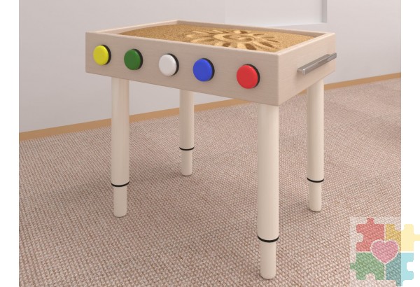 Световой стол с пультом и кнопками управления (бук, 700x500)