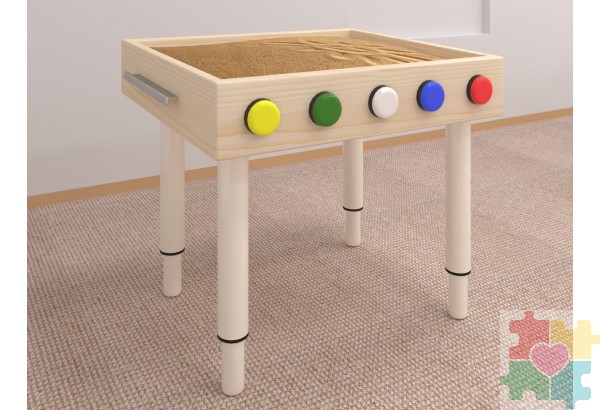 Световой стол с пультом и кнопками управления (сосна, 700x630)