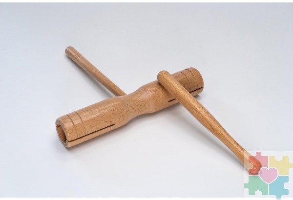 Тон-блок деревянный на ручке