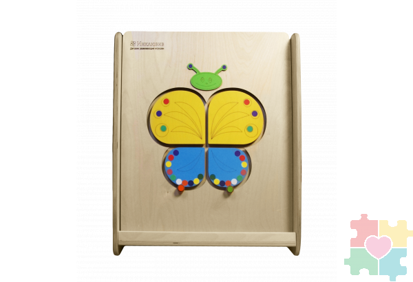 Монтессори игровая панель Бабочка (малая)
