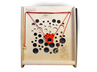 Монтессори игровая панель Мышь в сыре (малая)