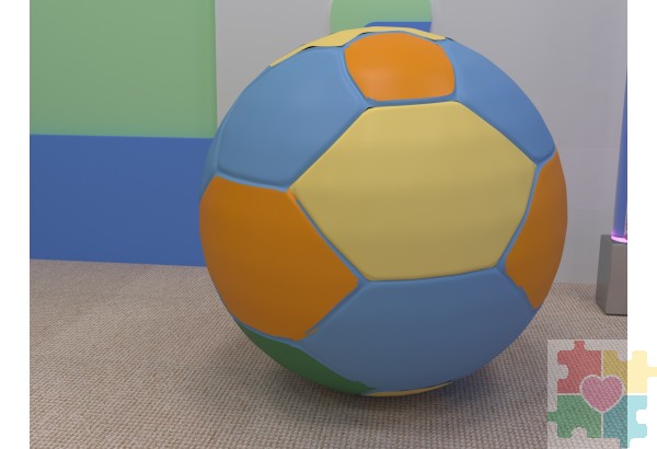 Игровой мягкий модуль Мяч цветной сенсорный