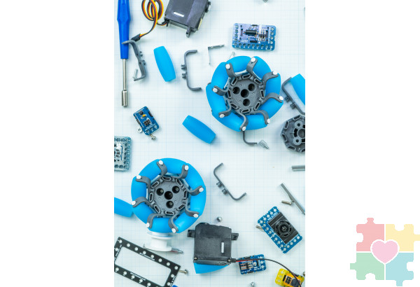 Robo kit DIYGO Мобильный робот с колесами всенаправленного движения