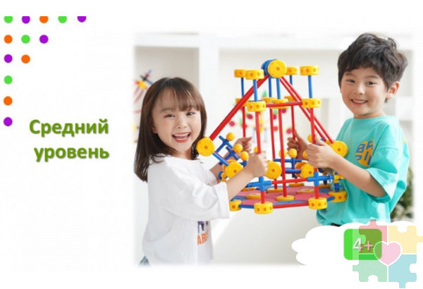 Thinkertoy набор для группы 4-5 лет