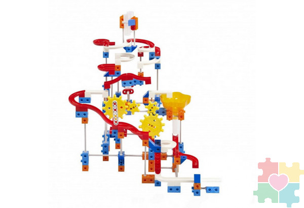 Конструктор "Лабиринт с шариками Marble Run и 2-х см. соединяющимися кубиками (240 деталей)"