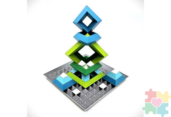 Пазл геометрический 3D