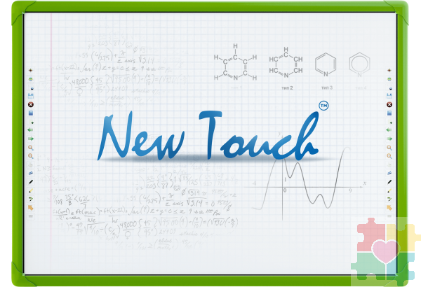 Интерактивная доска для детского сада "New Touch Kids" (Green)