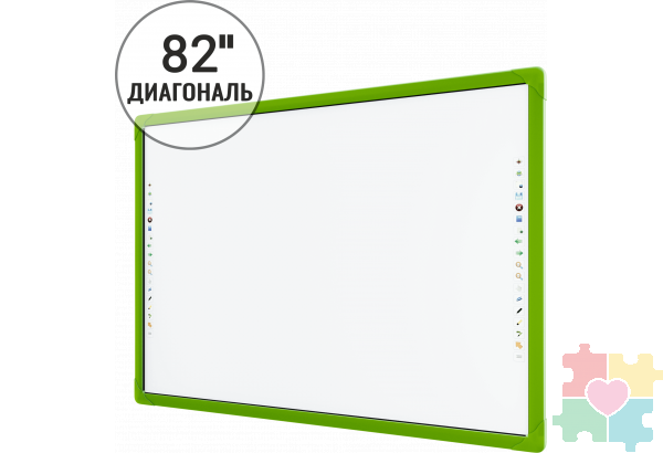 Интерактивная доска для детского сада "New Touch Kids" (Green)