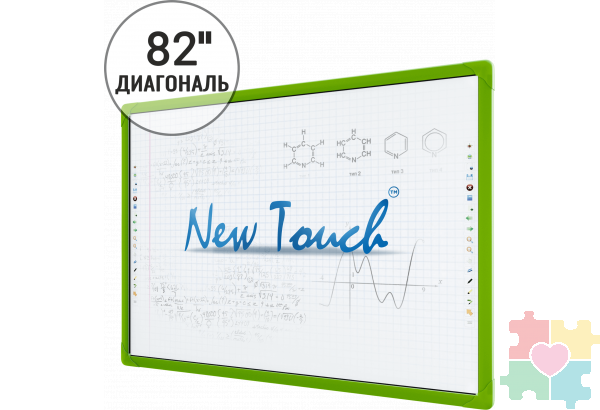 Интерактивная доска для детского сада "New Touch Kids" (Green)