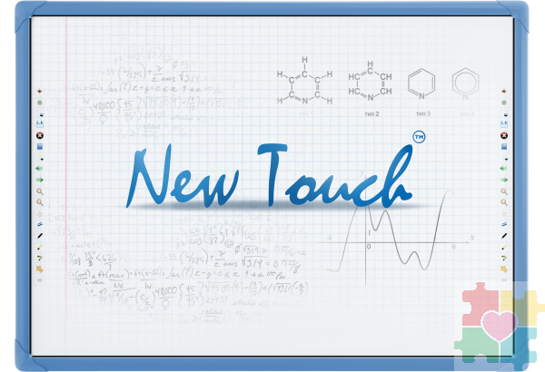 Интерактивная доска для детского сада "New Touch Kids" (Blue)