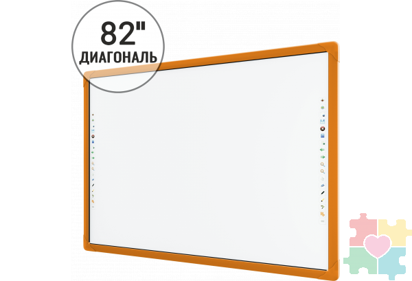 Интерактивная доска для детского сада "New Touch Kids" (Orange)