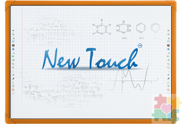 Интерактивная доска для детского сада "New Touch Kids" (Orange)