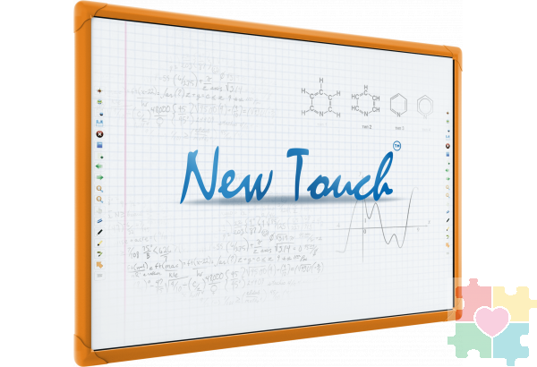 Интерактивная доска для детского сада "New Touch Kids" (Orange)