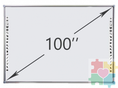 Интерактивная доска DigiTouch с диагональю 100"