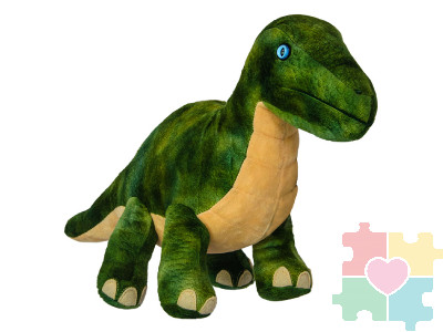 Мягкая игрушка динозавр - Бронтозавр, 27 см