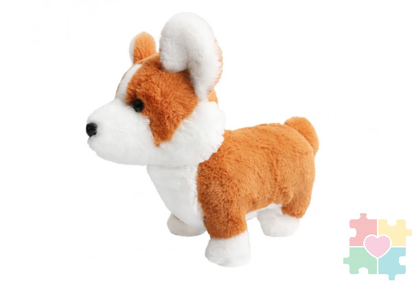 Мягкая игрушечная собака "Щенок Корги", 25 см