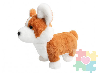 Мягкая игрушечная собака "Щенок Корги", 25 см