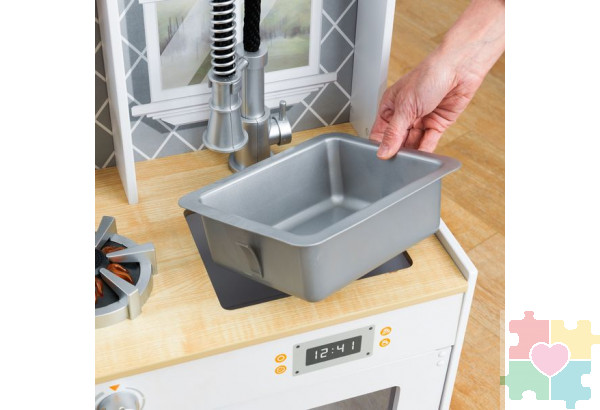 Игровая кухня "Давай играть", цв. Серый