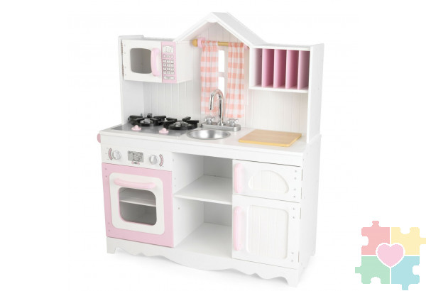 Игровая кухня для девочки из дерева "Модерн" (Modern Country Kitchen)