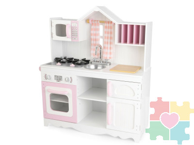 Игровая кухня для девочки из дерева "Модерн" (Modern Country Kitchen)