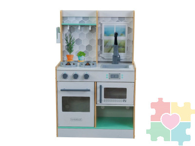 Кухня игровая Давай готовить, цвет: натуральный
