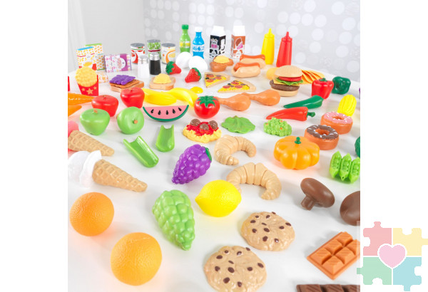Набор еды "Вкусное удовольствие", 115 элементов