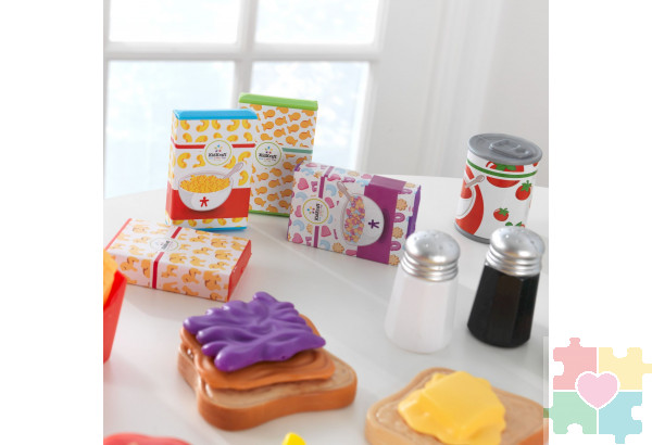 Набор еды "Вкусное удовольствие", 115 элементов