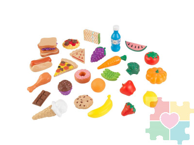 Набор еды "Вкусное удовольствие", 30 элементов