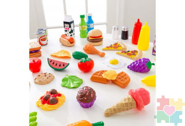 Набор еды "Вкусное удовольствие", 65 элементов