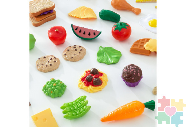 Набор еды "Вкусное удовольствие", 65 элементов