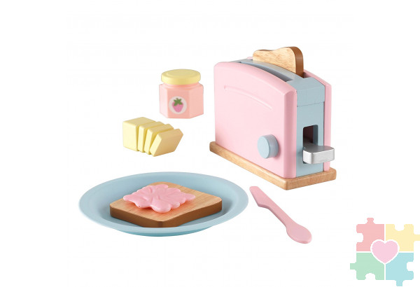 Игровой набор "Тостер", Пастель